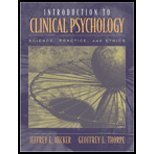 Introductory Clinical Psychology (05) By Hecker, Jeffrey E - Thorpe, Geoffrey L [Hardcover (2004)]