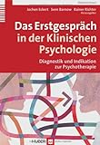 Das Erstgespräch In Der Klinischen Psychologie