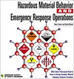 Hazardous Material Behavior And Emergency Response Operations